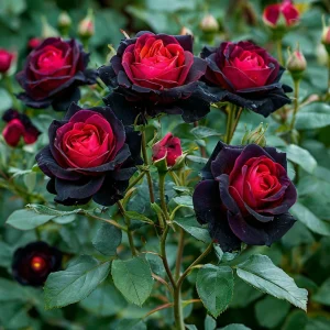 Роза Тень Феникса купить по цене от 402р. в интернет-магазине «Посадика» с доставкой почтой в в Кизеле и по всей России – [изображение №1].